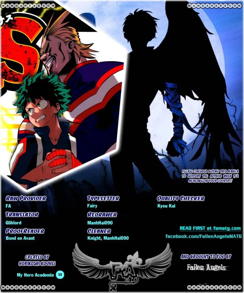 Boku no Hero Academia Manga Chapter 39 – Page 1