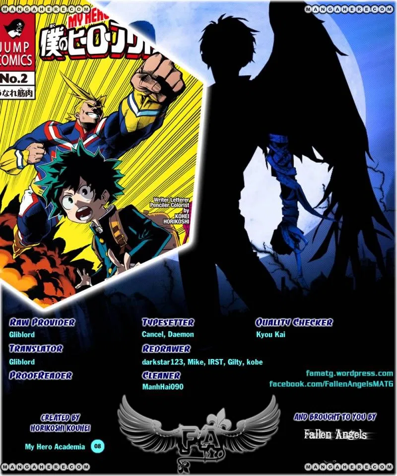 Boku no Hero Academia Manga Chapter 8 – Page 1