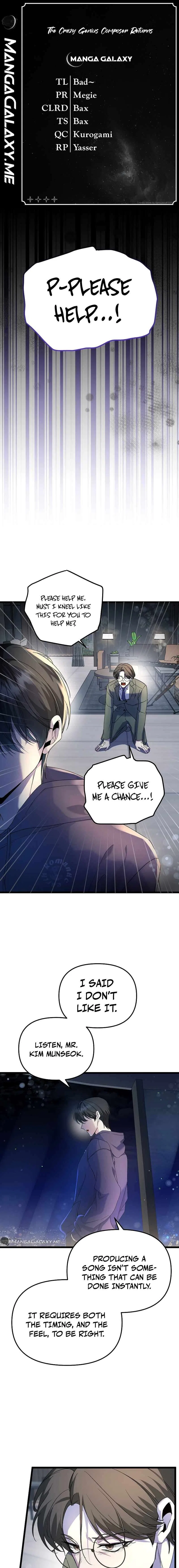Return of a Crazy Genius Composer Chapter 1 – Page 1