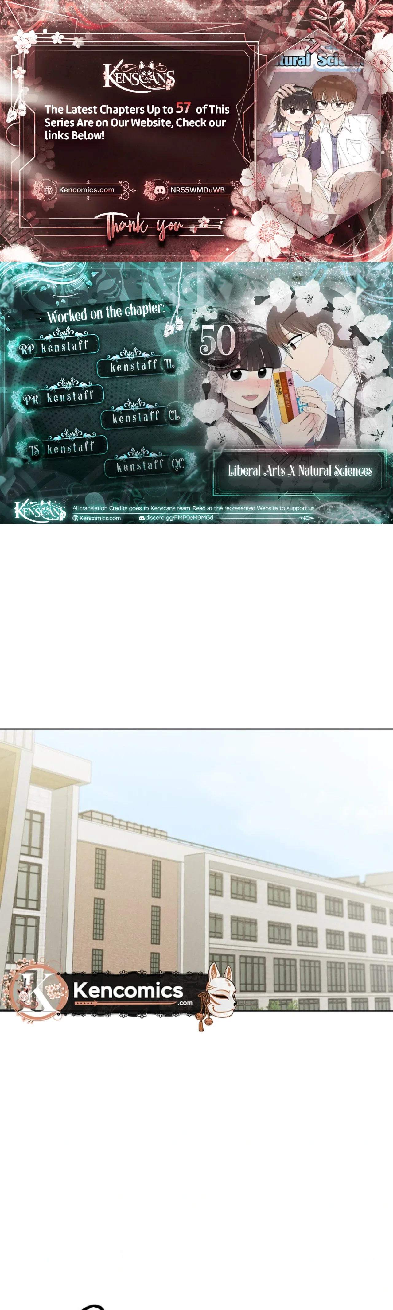 Liberal Arts X Natural Sciences Chapter 50 – Page 1