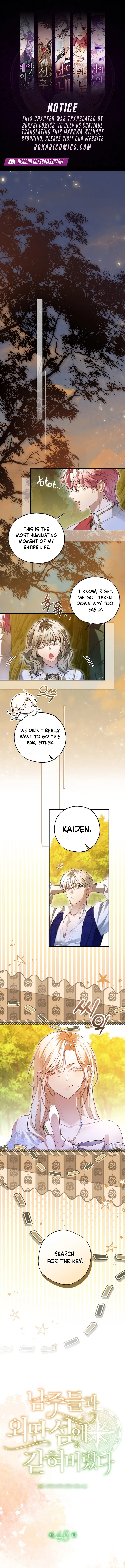 I’m Stuck on a Remote Island With the Male Leads Chapter 48 – Page 1