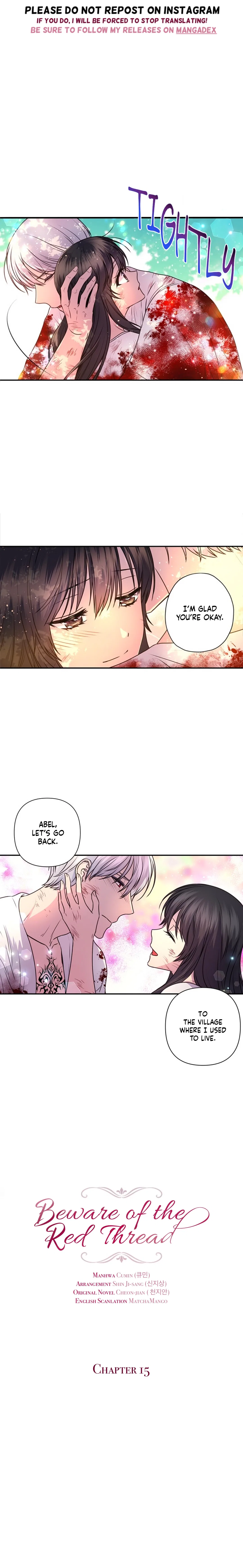 Beware of the Red Thread Chapter 15 – Page 1
