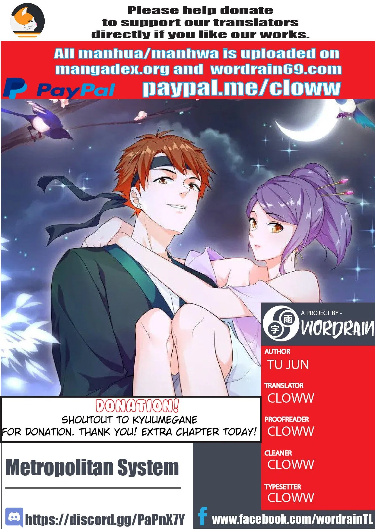 Metropolitan System Chapter 128 – Page 1