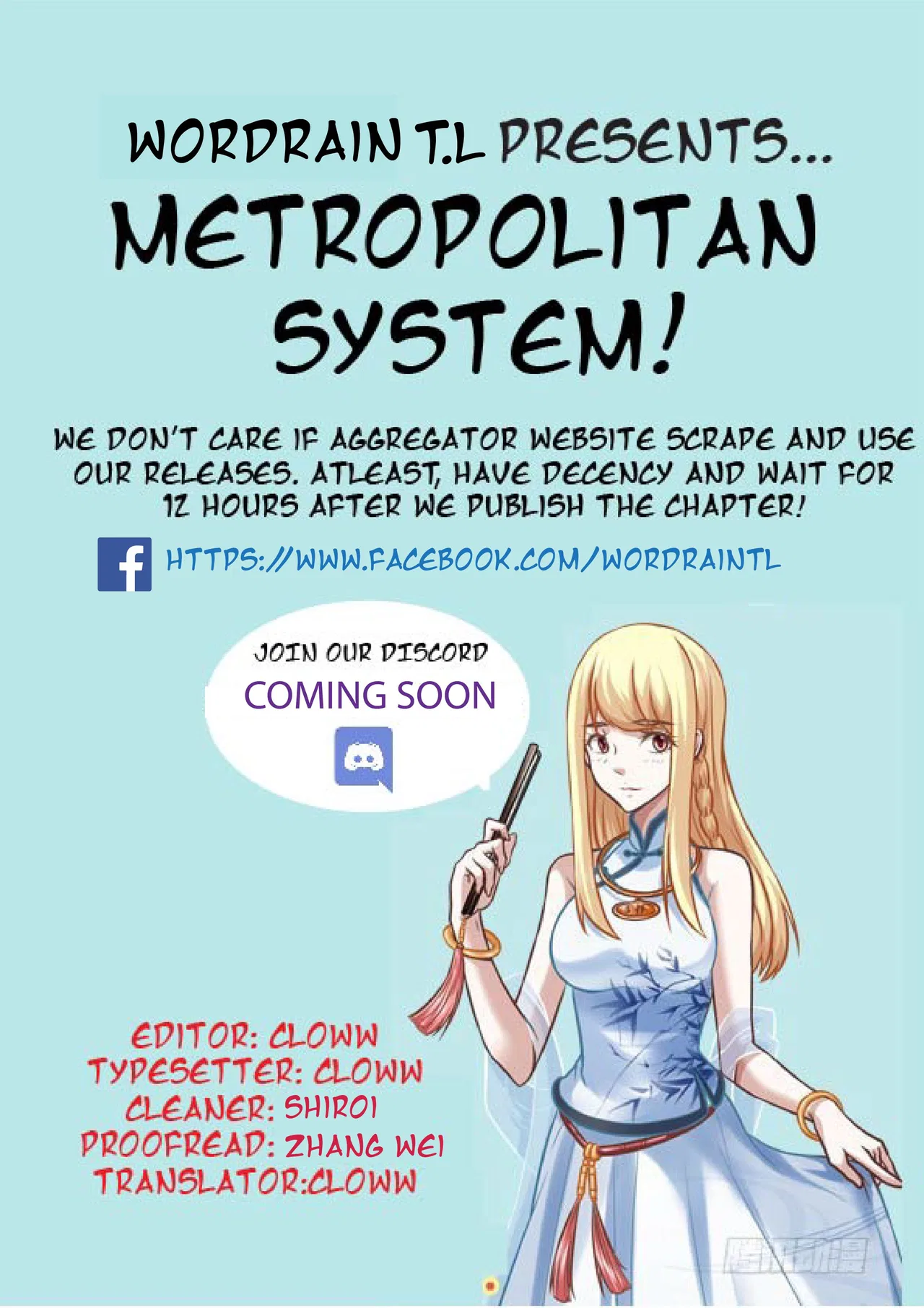 Metropolitan System Chapter 1 – Page 2