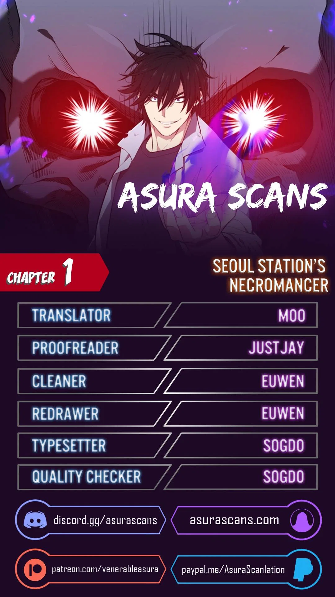 Seoul Station’s Necromancer Chapter 1 – Page 1