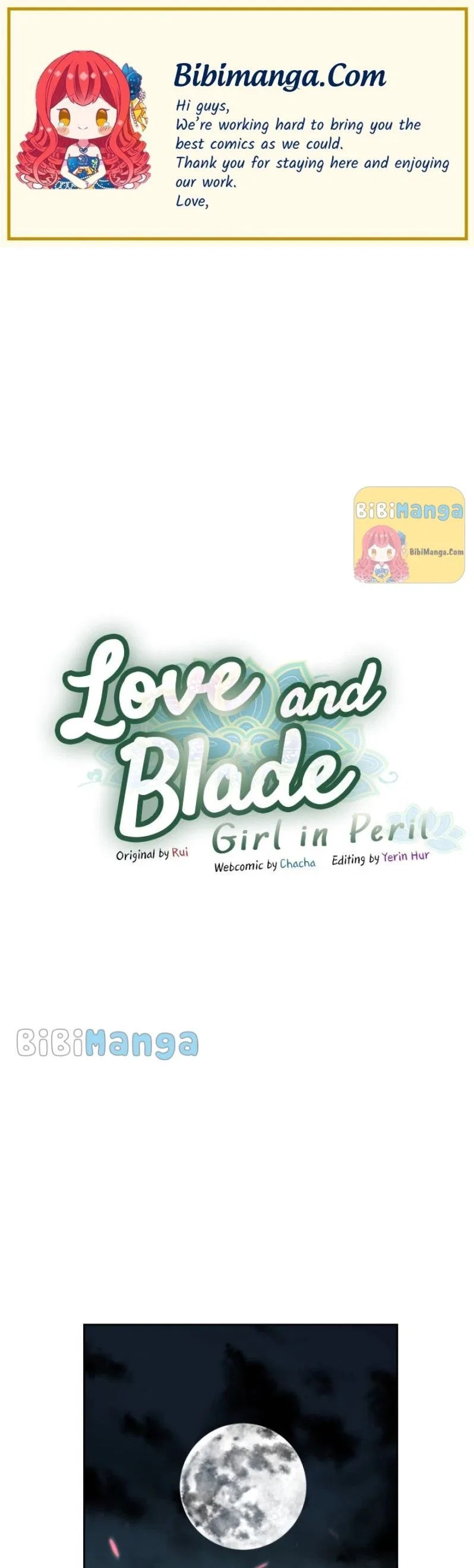 Love and Blade: Girl in Peril Chapter 26 – Page 1