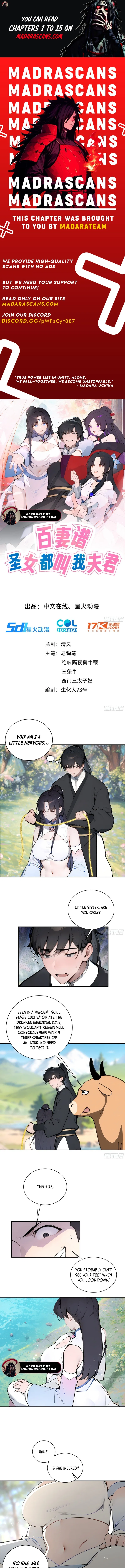 Hundred Wives: All Saintesses Call Me Husband Chapter 2 – Page 1