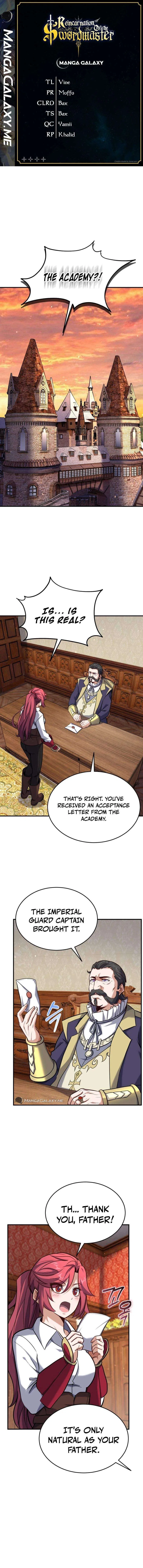 Reincarnation of the Sword Master Chapter 29 – Page 1