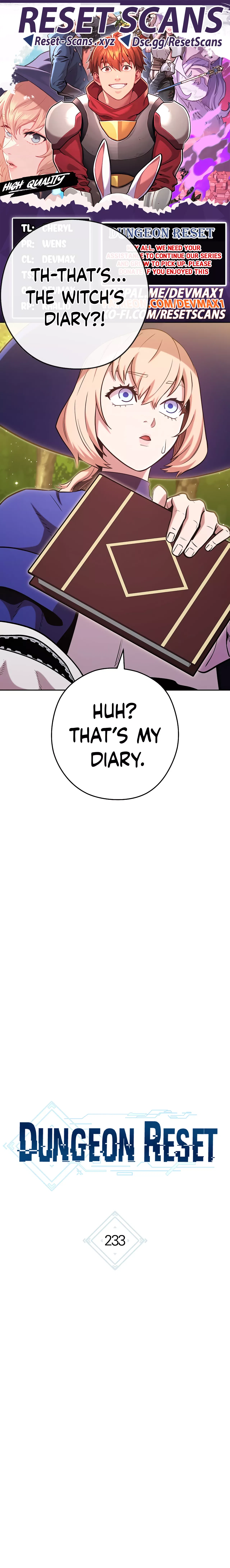 Dungeon Reset Chapter 233 – Page 1