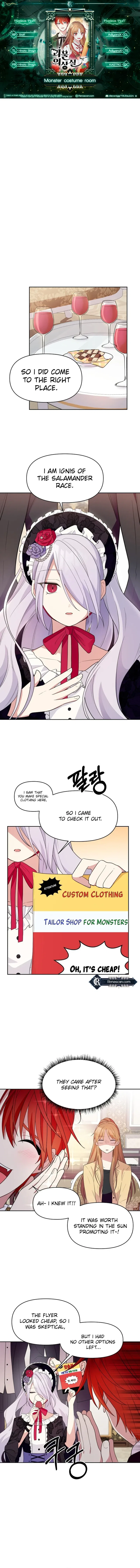 Monster Dressing Room Chapter 3 – Page 1