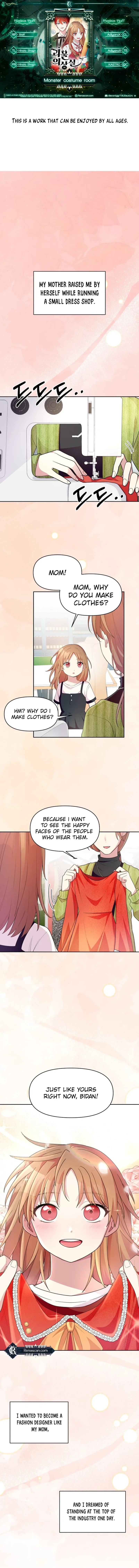Monster Dressing Room Chapter 1 – Page 1