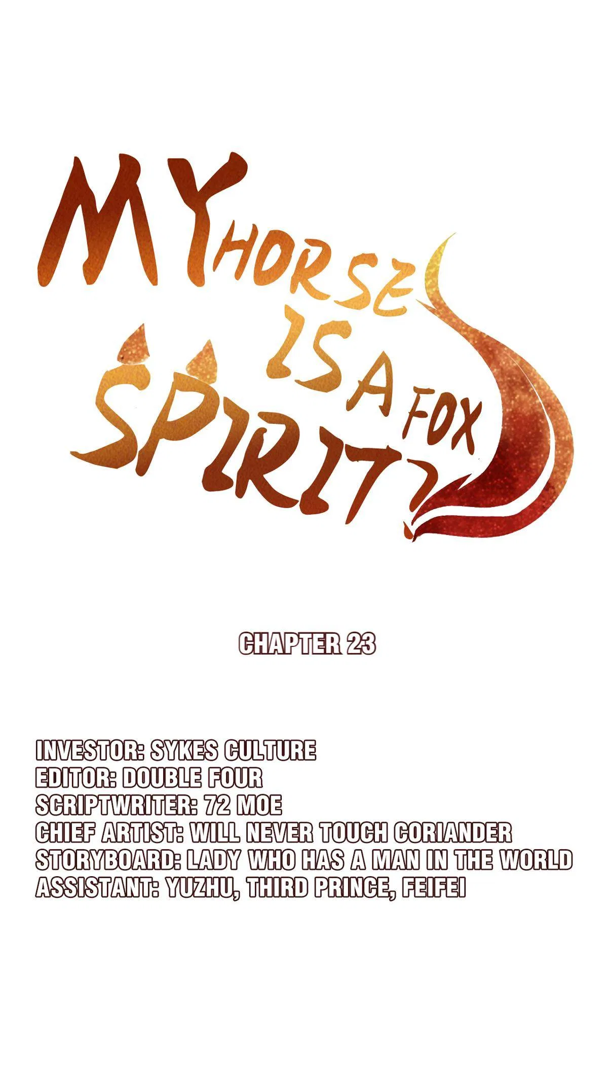 My horse is a Vixen Chapter 23 – Page 3