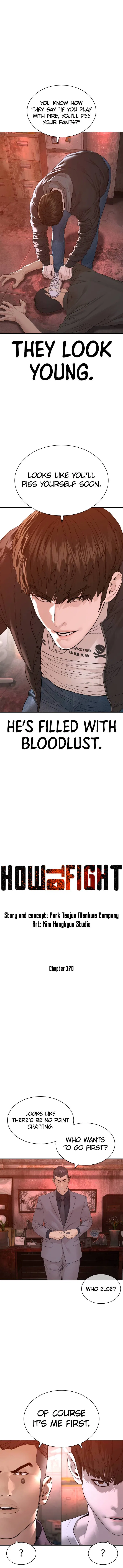 How To Fight Chapter 170 – Page 3