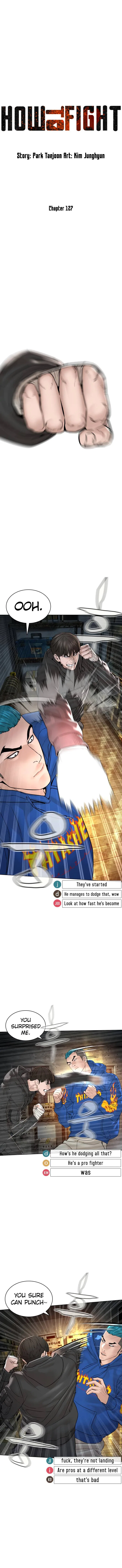 How To Fight Chapter 127 – Page 7