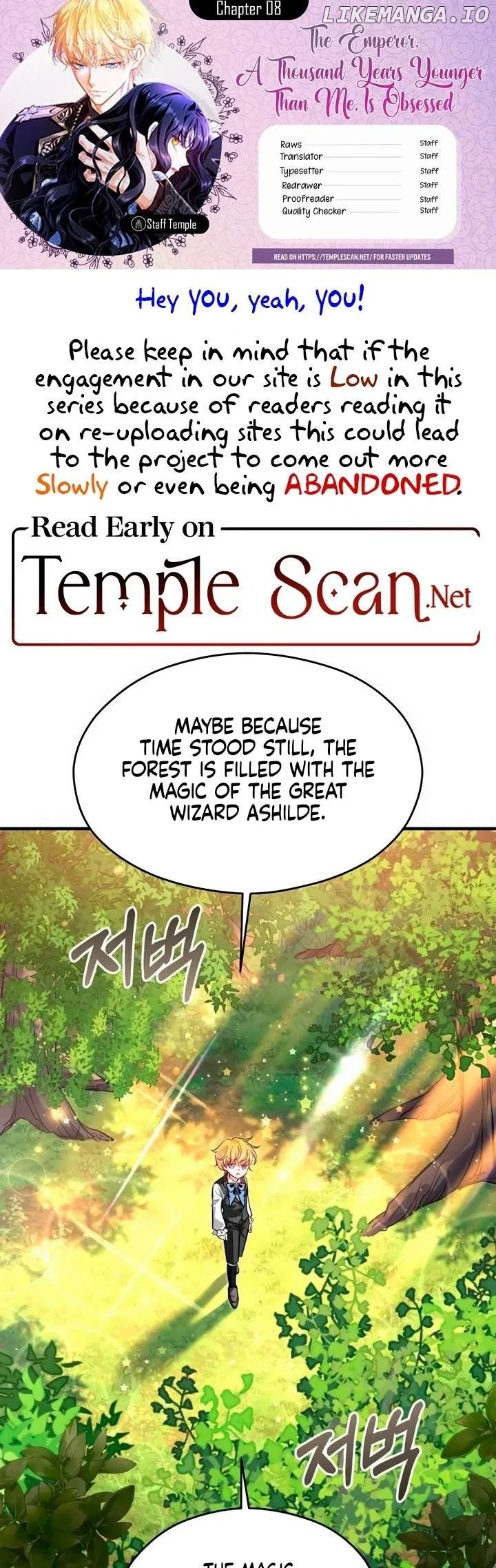 The Young Emperor is Obsessed With Me Chapter 8 – Page 1