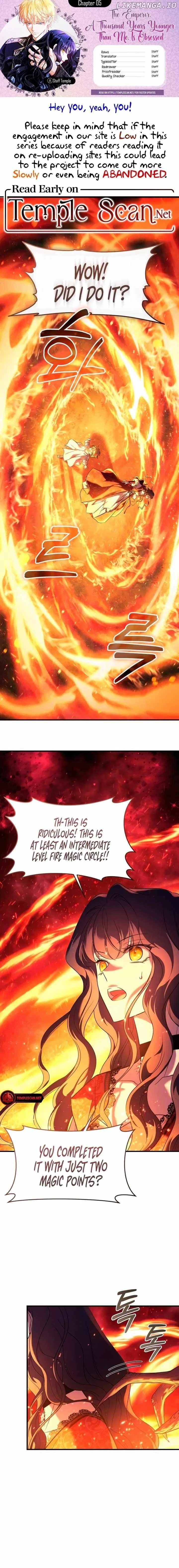 The Young Emperor is Obsessed With Me Chapter 5 – Page 1