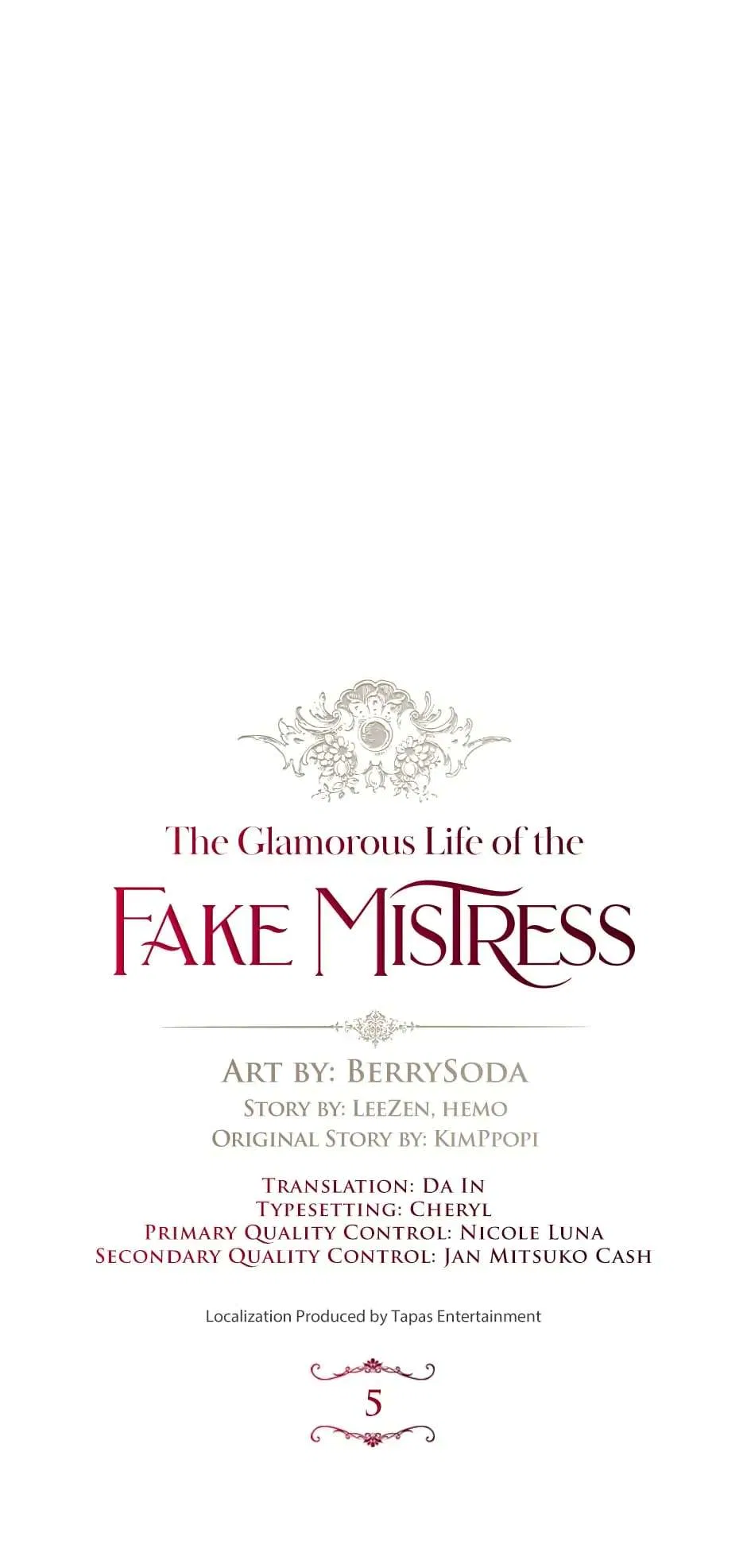 The Glamorous Life of the Fake Mistress Chapter 5 – Page 46