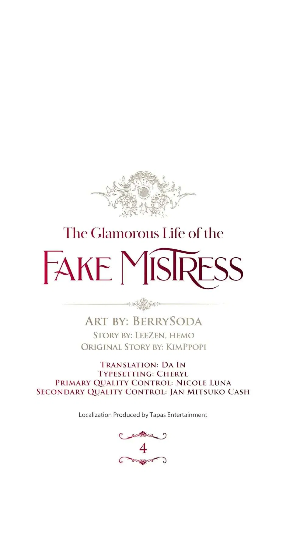 The Glamorous Life of the Fake Mistress Chapter 4 – Page 10