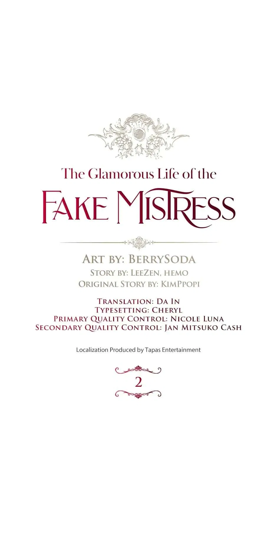The Glamorous Life of the Fake Mistress Chapter 2 – Page 35