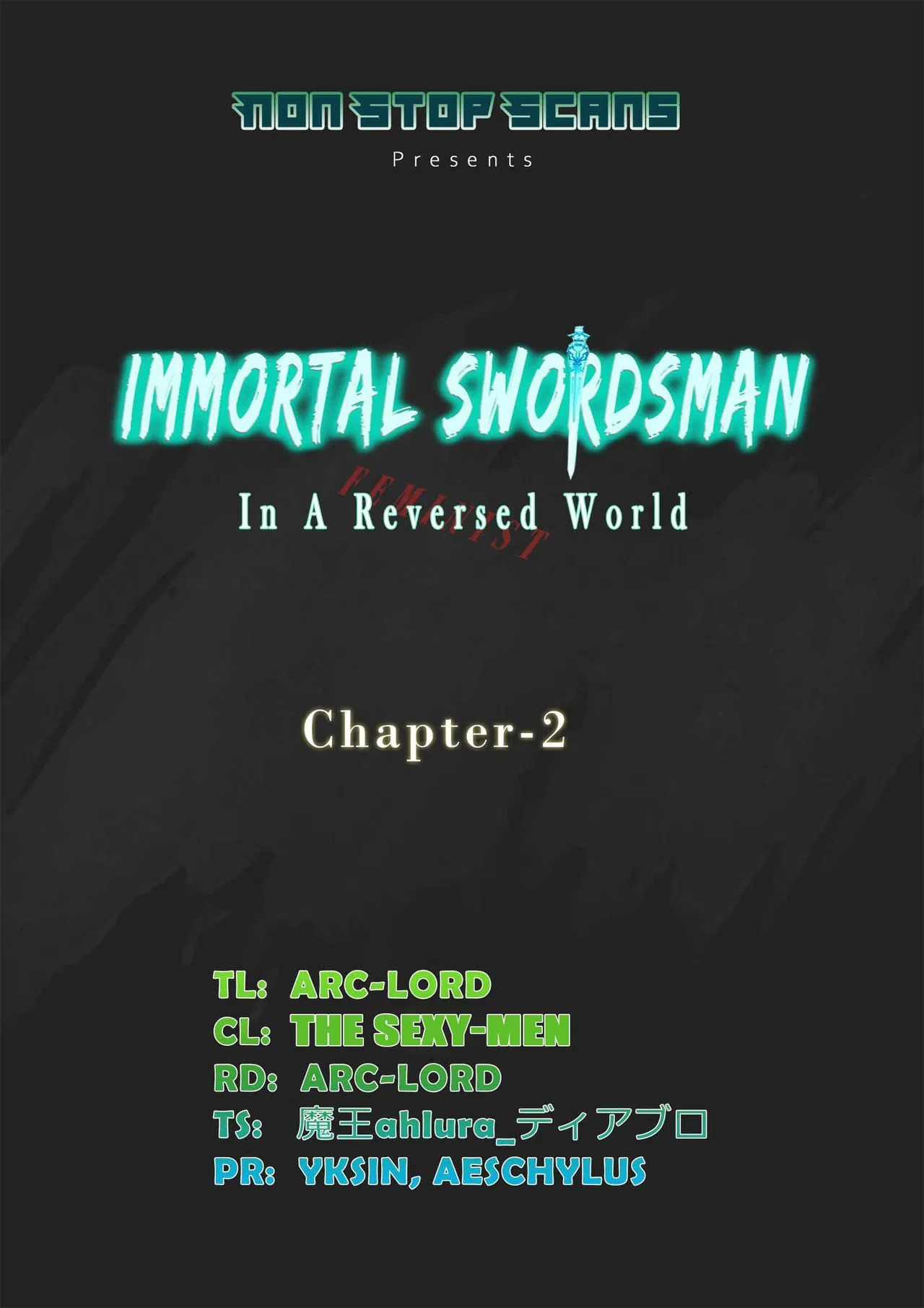 Immortal Swordsman in The Reverse World Chapter 2 – Page 1