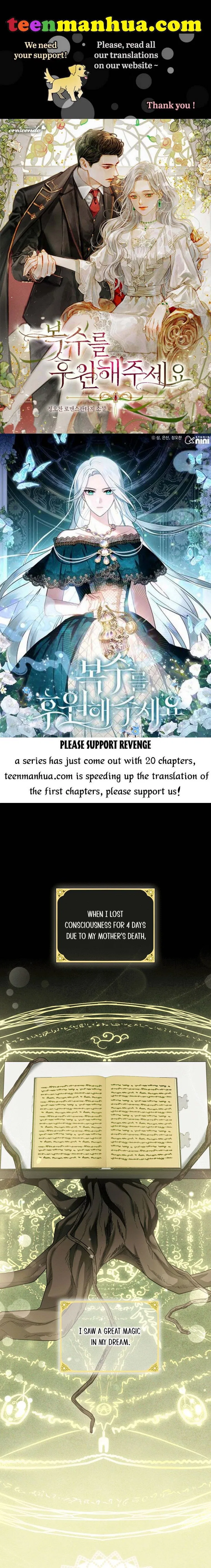 Please Support Revenge Chapter 2 – Page 1