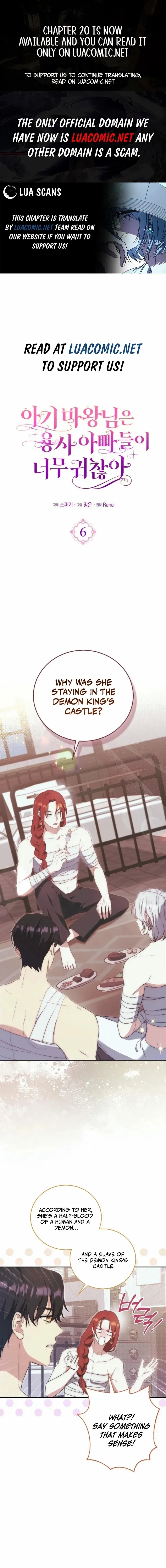 The Baby Demon King Finds The hero Dads Way Too Annoying Chapter 6 – Page 2