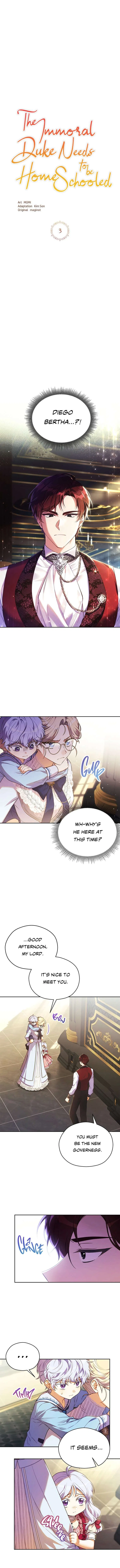 The Immoral Duke Needs to be Homeschooled Chapter 3 – Page 2