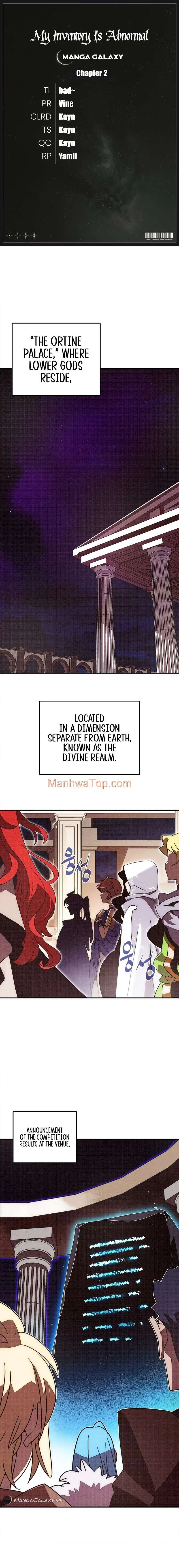 My Inventory is Abnormal Chapter 2 – Page 2