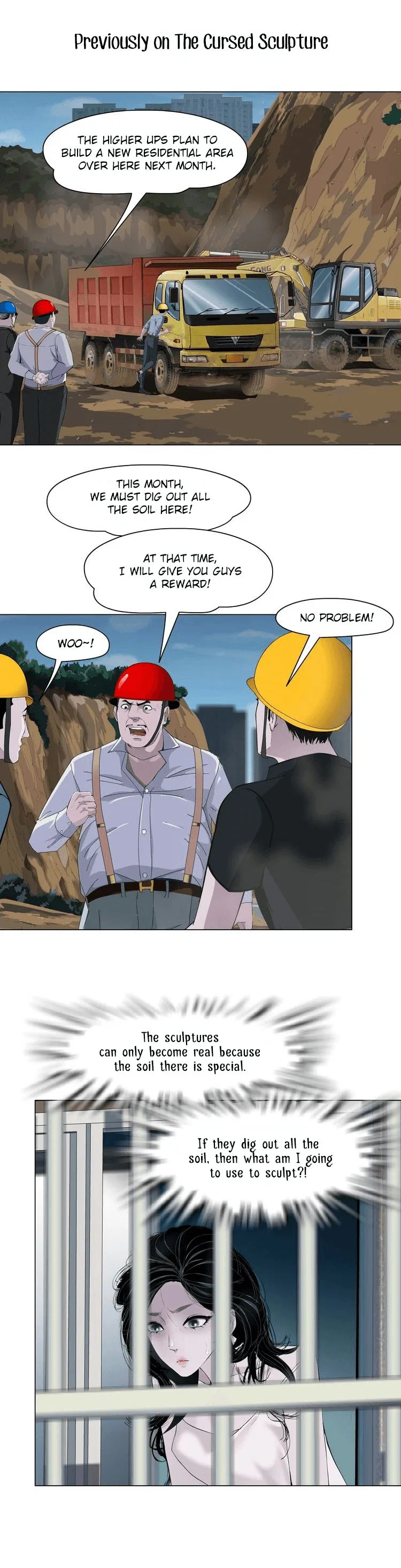 The Cursed Sculpture Chapter 54 – Page 1