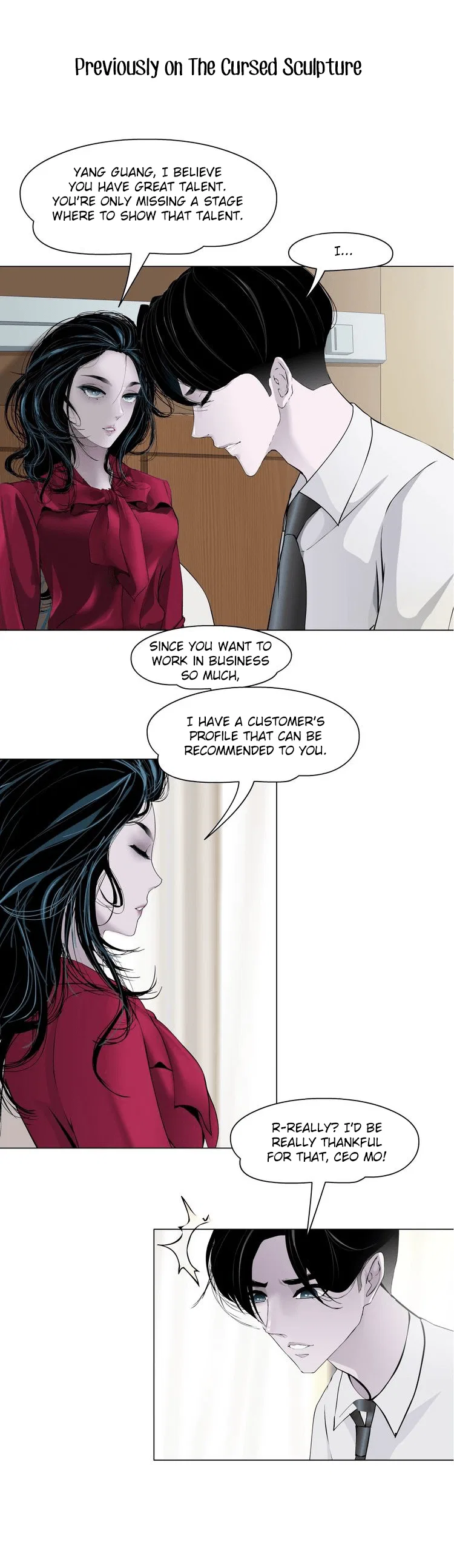 The Cursed Sculpture Chapter 45 – Page 1