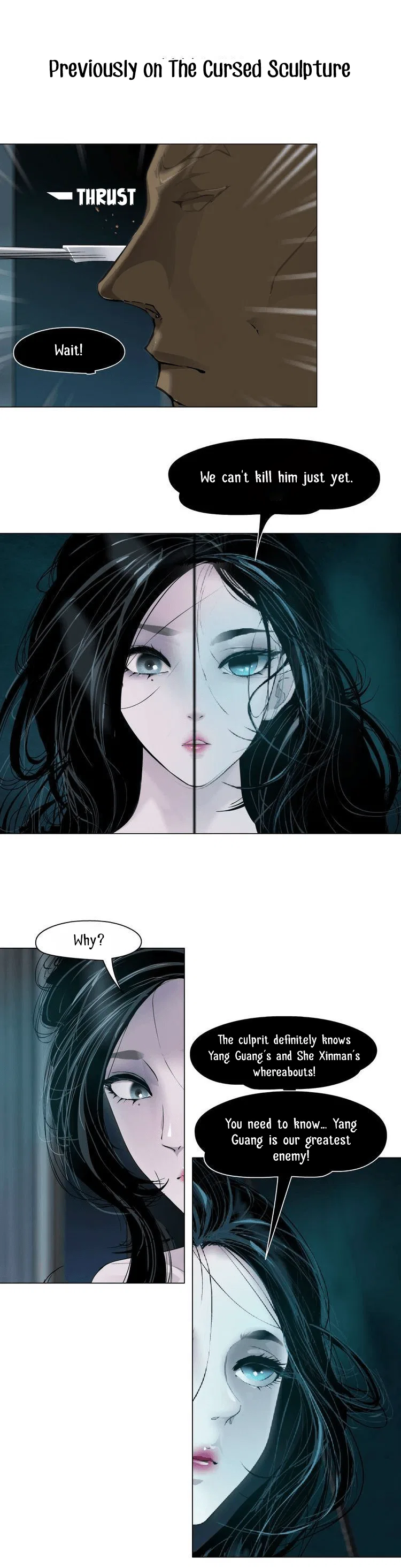 The Cursed Sculpture Chapter 43 – Page 1