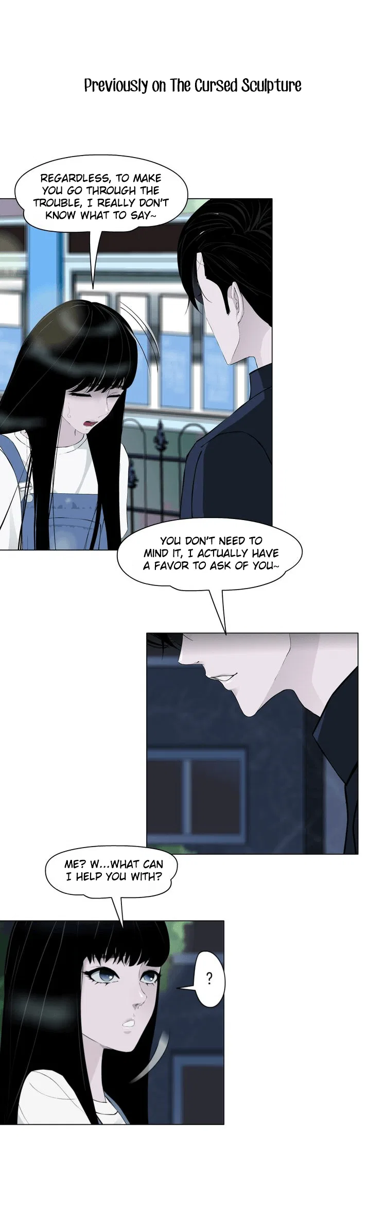 The Cursed Sculpture Chapter 6 – Page 1