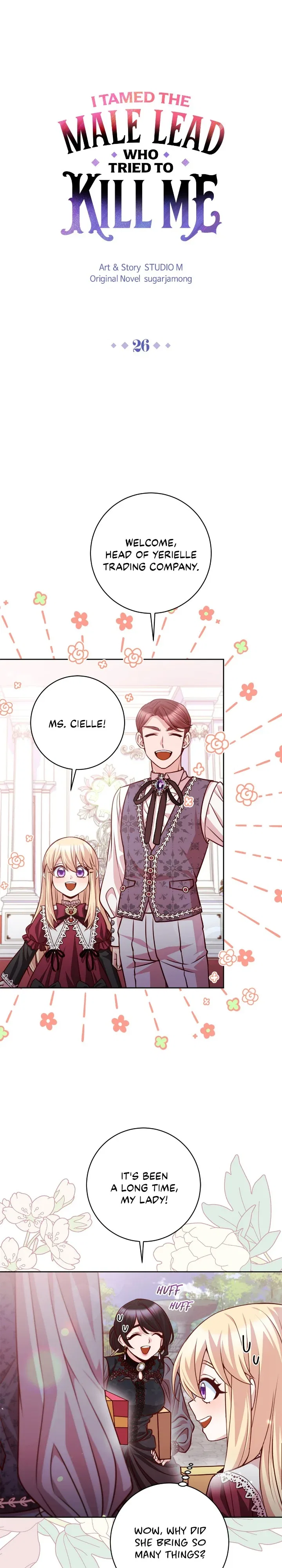 I Tamed the Male Lead Who Tried to Kill Me Chapter 26 – Page 12