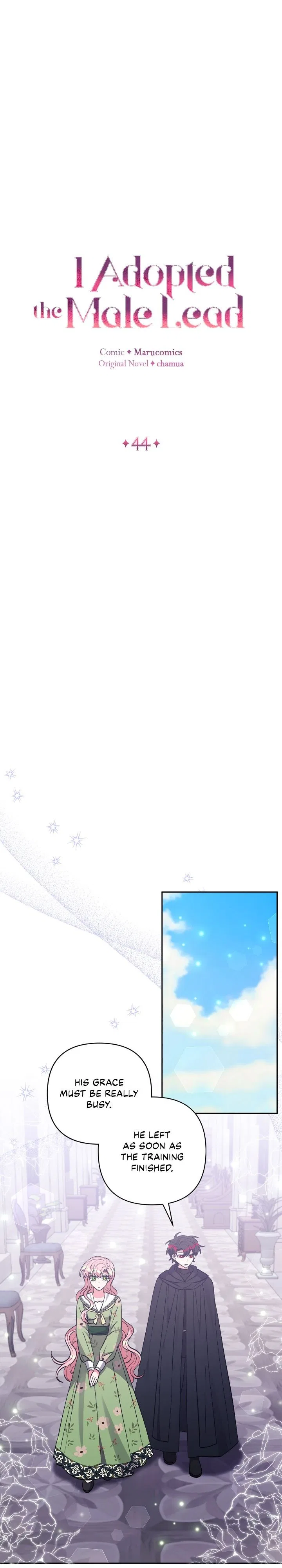 I Adopted the Male Lead Chapter 44 – Page 13