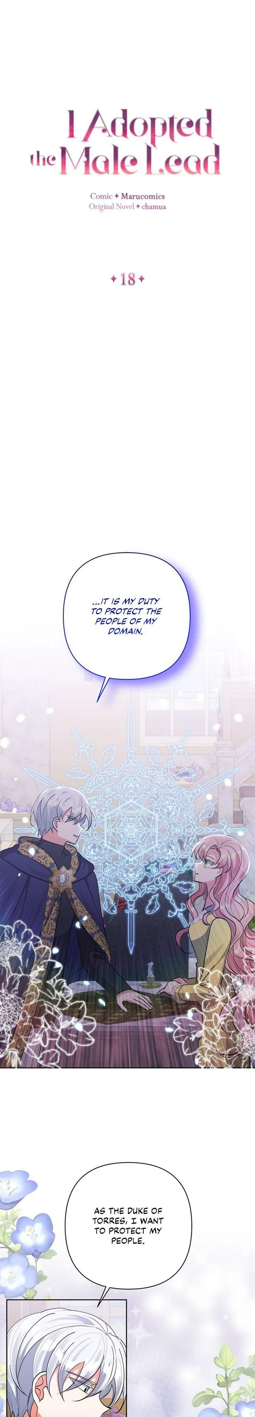 I Adopted the Male Lead Chapter 18 – Page 19