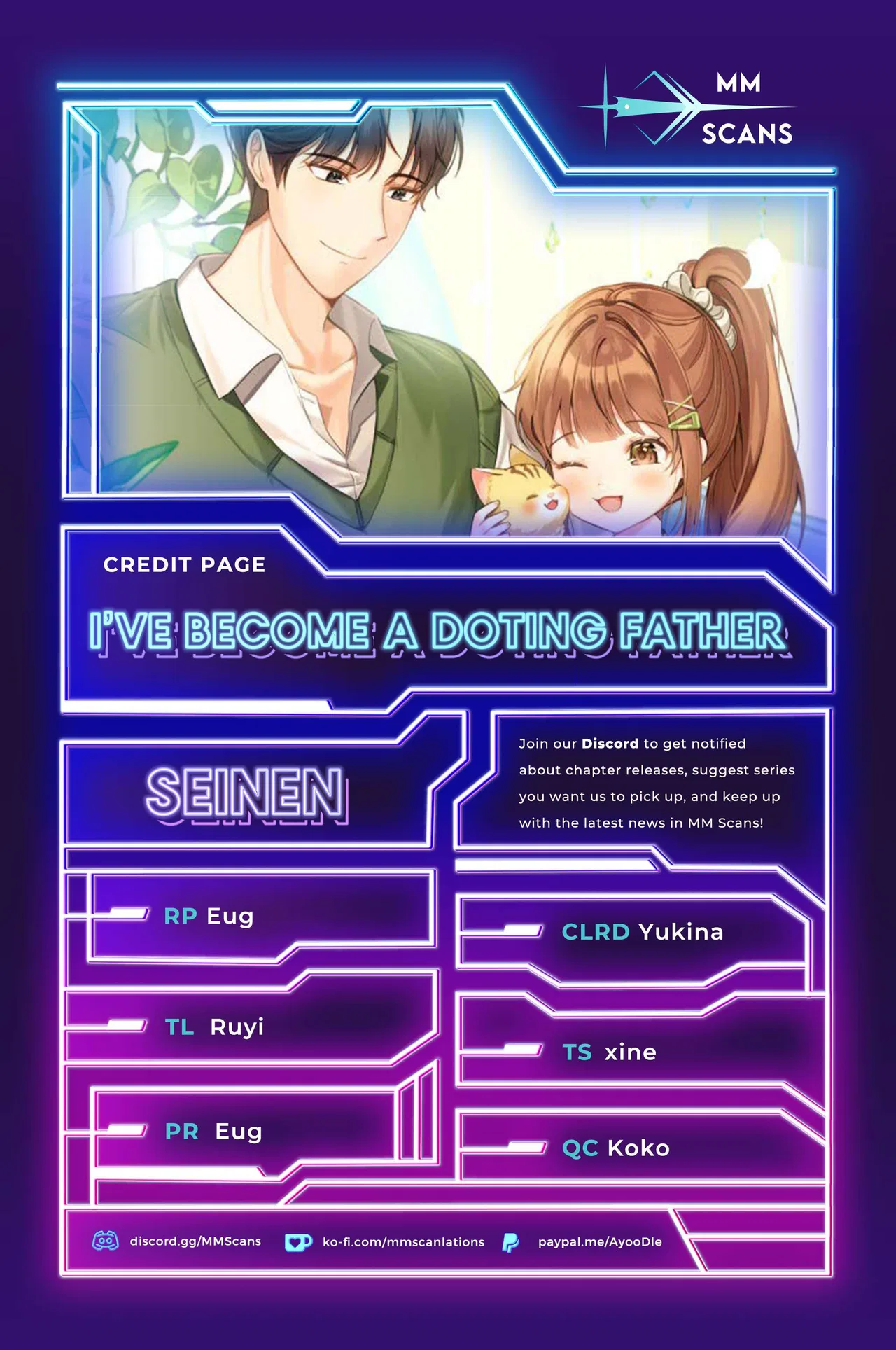 I Become a Fool When It Comes to My Daughter Chapter 123 – Page 1