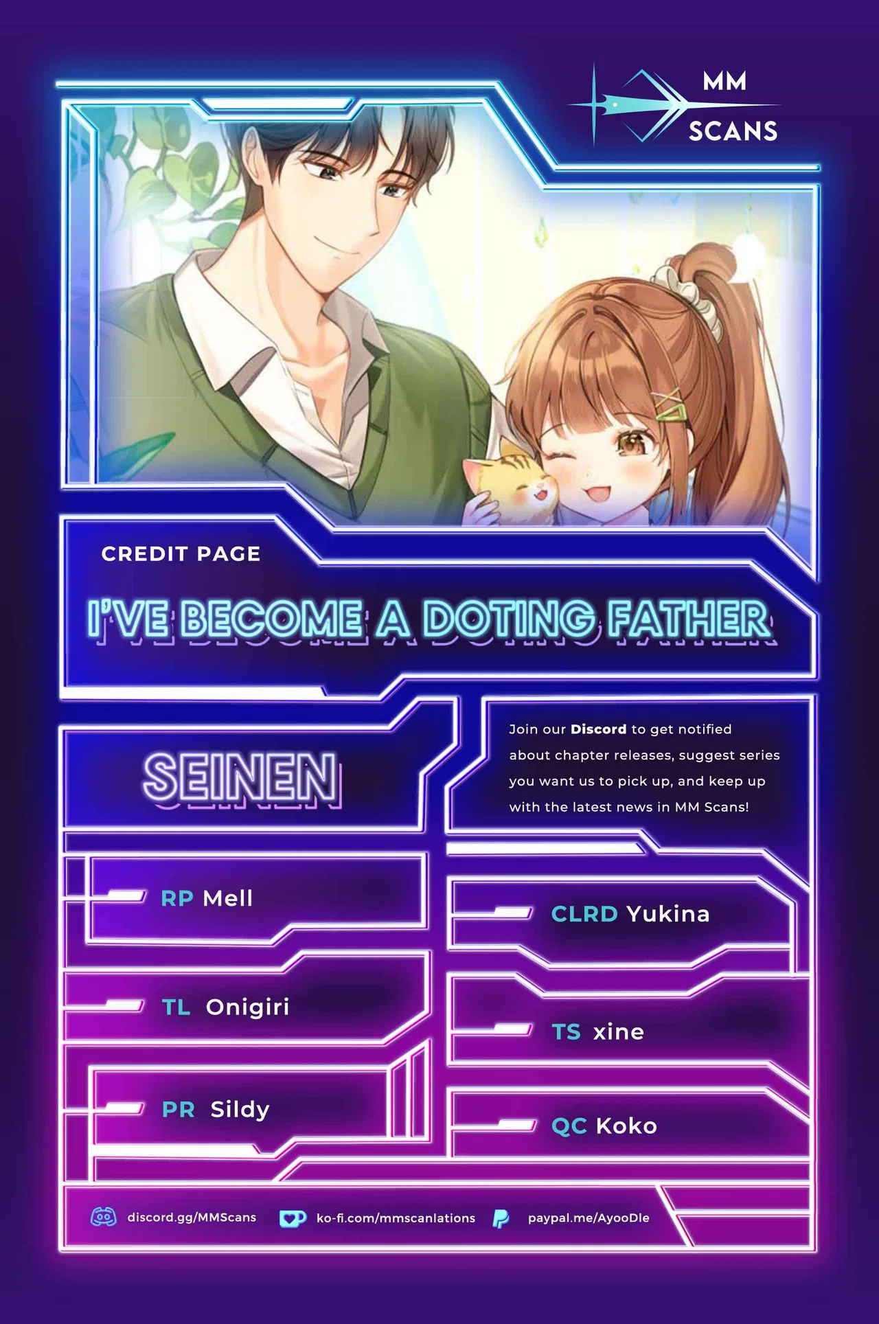I Become a Fool When It Comes to My Daughter Chapter 104 – Page 1