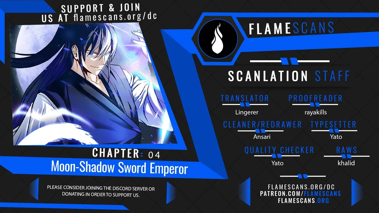 Moon-Shadow Sword Emperor Chapter 4 – Page 1