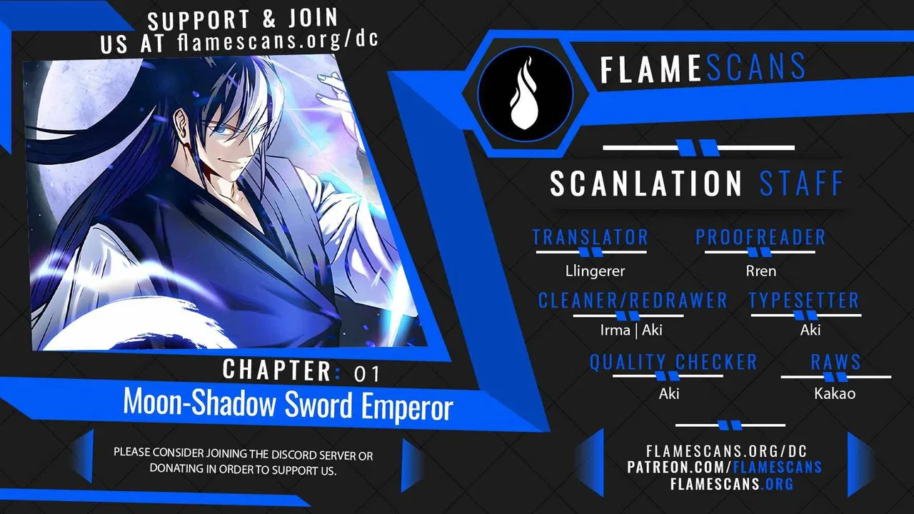 Moon-Shadow Sword Emperor Chapter 1 – Page 1