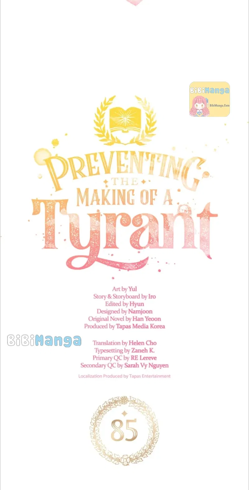 Preventing the Making of a Tyrant Chapter 85 – Page 13
