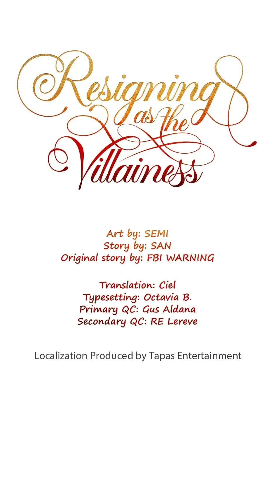 Resigning as the Villainess Chapter 57 – Page 25