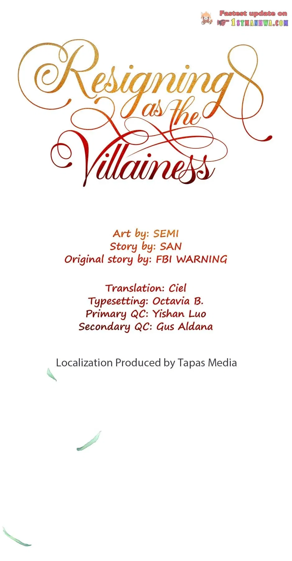 Resigning as the Villainess Chapter 42 – Page 5