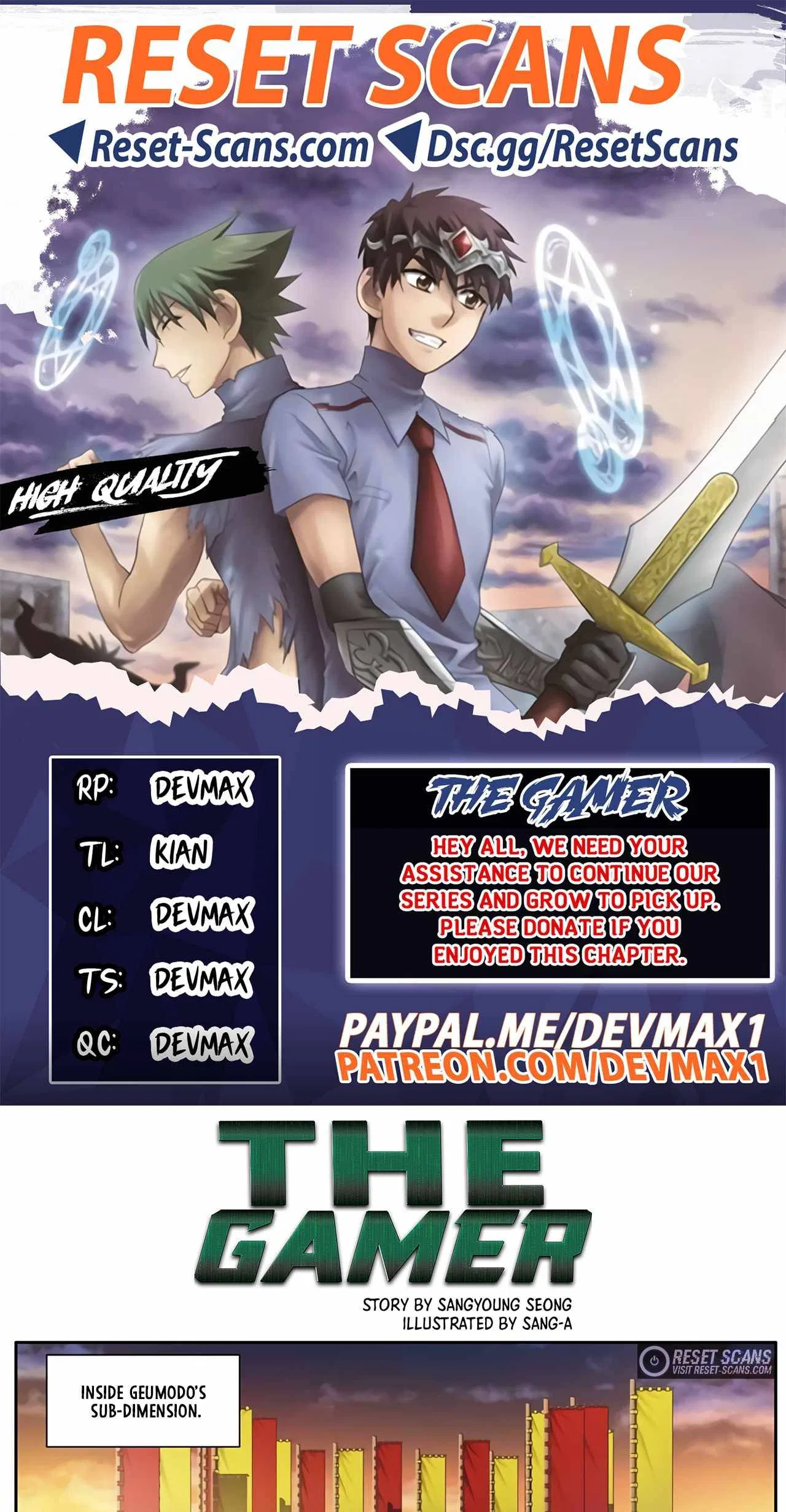 The Gamer Chapter 447 – Page 1