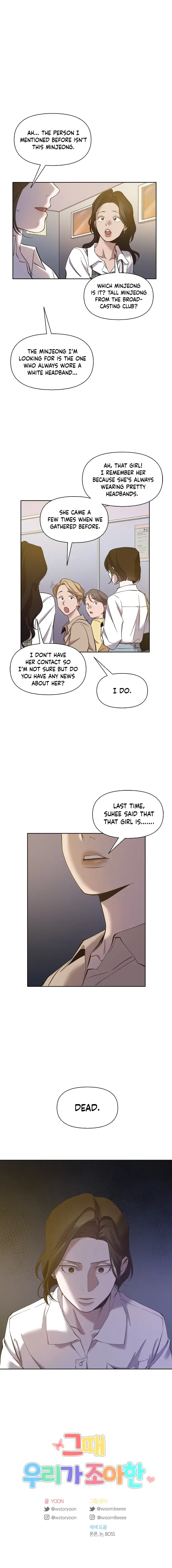 The Time When We Were Young Chapter 29 – Page 20