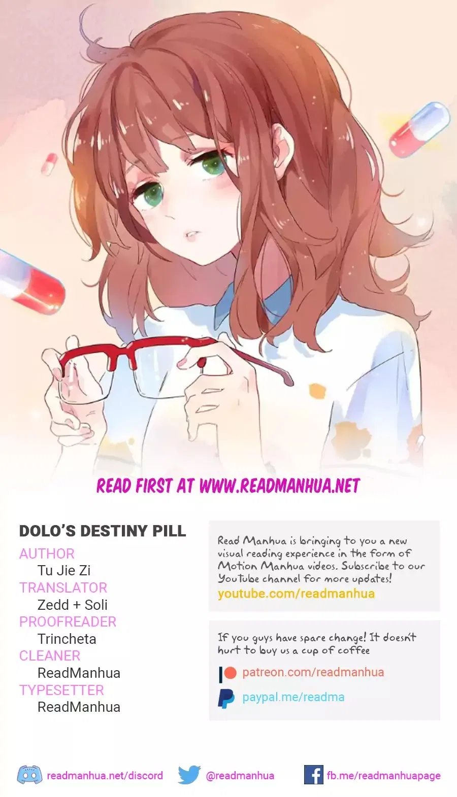 DOLO’s Destiny Pill Chapter 2 – Page 1