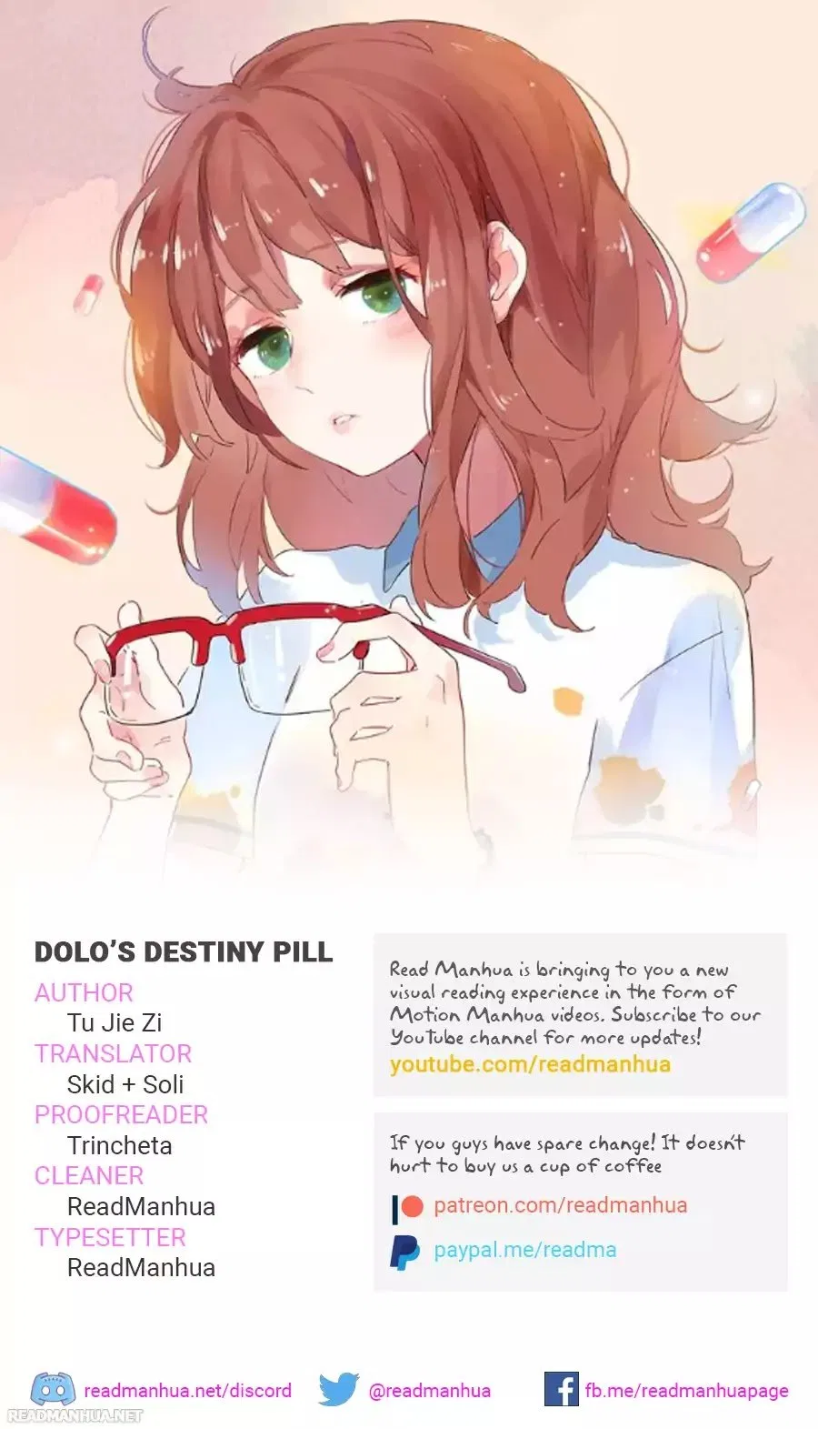 DOLO’s Destiny Pill Chapter 1 – Page 1