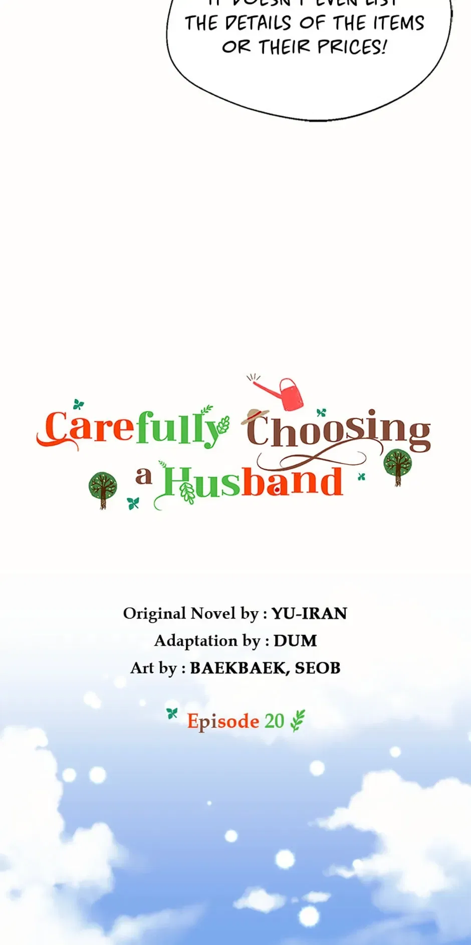 Carefully Choosing a Husband Chapter 20 – Page 3