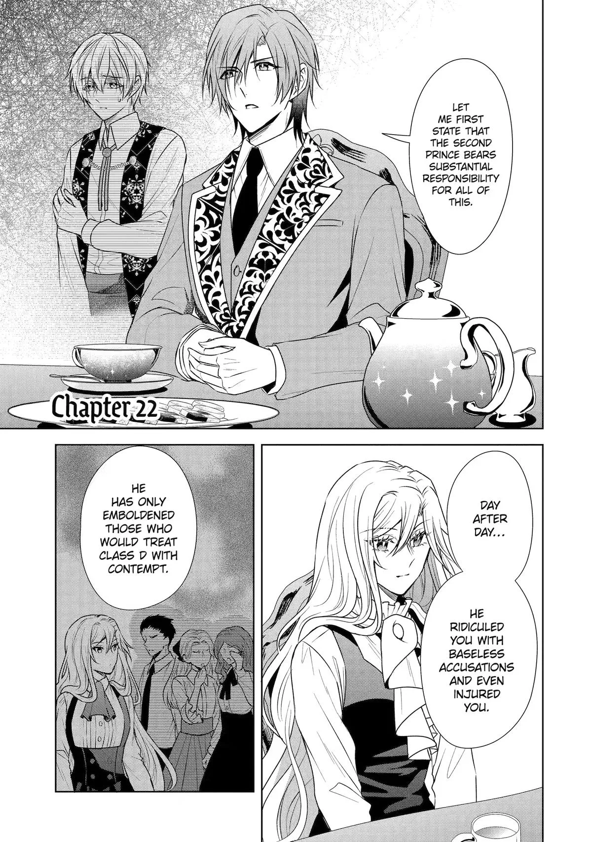 Notorious No More: The Villainess Enjoys Feigning Incompetence Chapter 22 – Page 1
