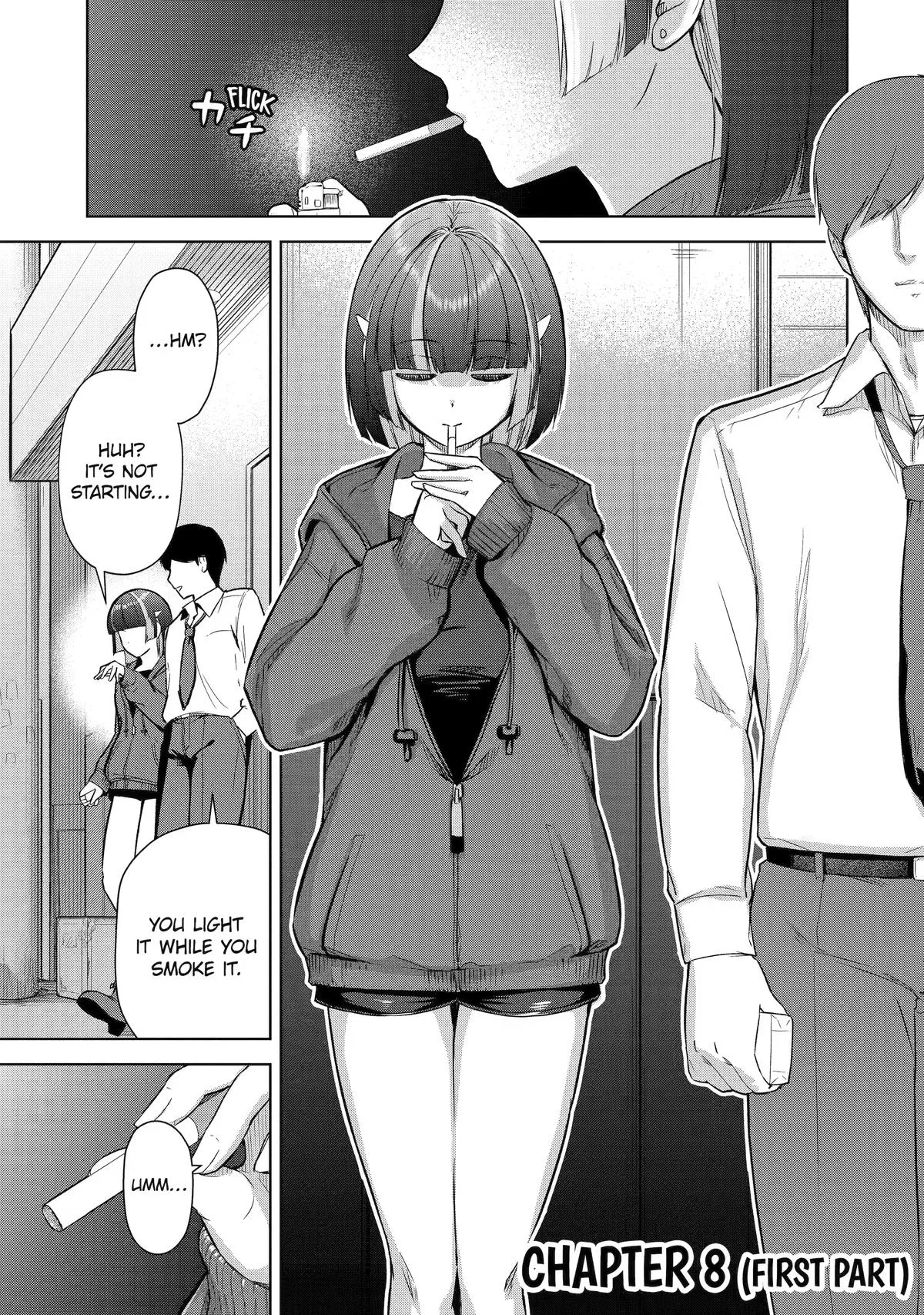 Gloomy Neighbor at the Standing Bar Chapter 8 – Page 1