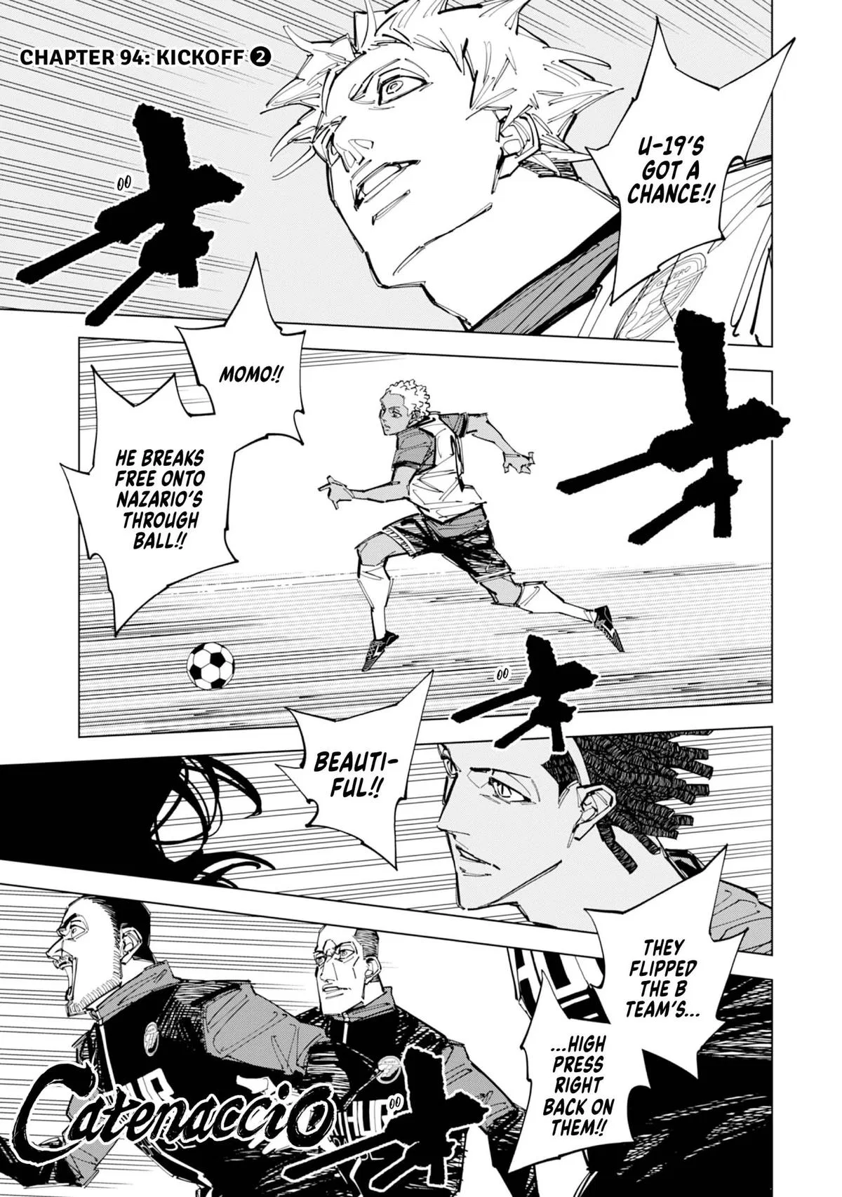 Catenaccio Chapter 94 – Page 1
